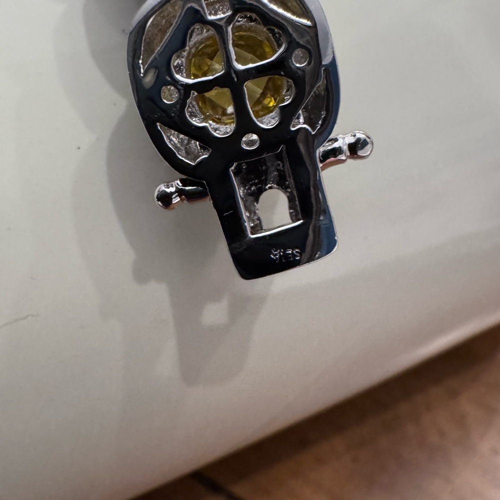 Silver Bracelet with Vibrant Gemstones - Picture 3 of 6